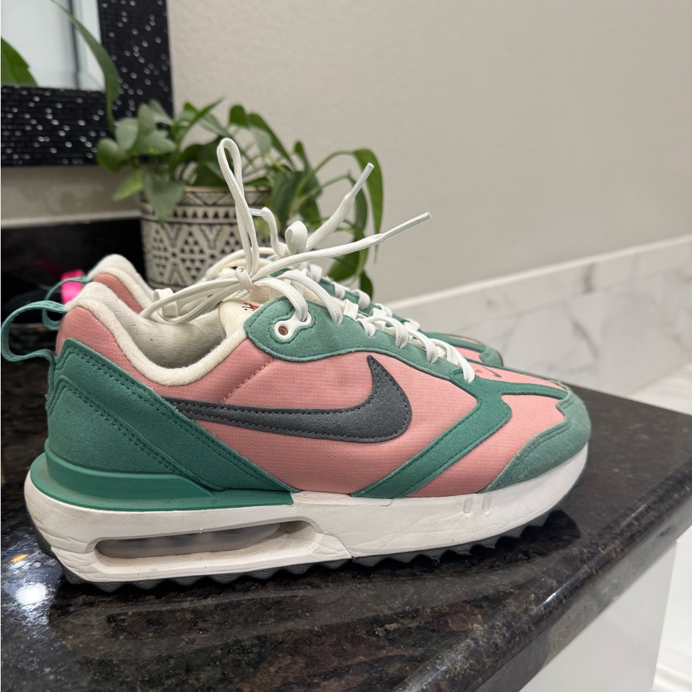 Nike Vibrant Pink and Green Sneakers
